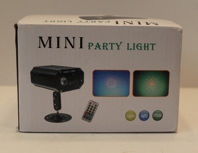 Party Lights Dj Disco Lights, Strobe Stage Light Sound Activated Laser. Nuevo