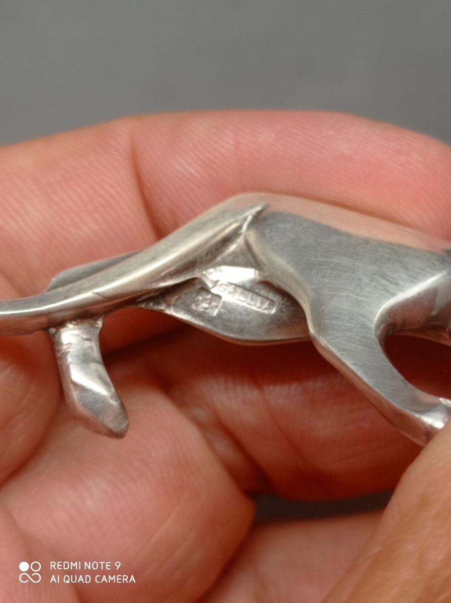 Porte Couteaux Art Deco Gallia Christofle Metal Argenté Oiseau Porte Couteaux Art Deco Gallia Christofle Metal Argenté Oiseau