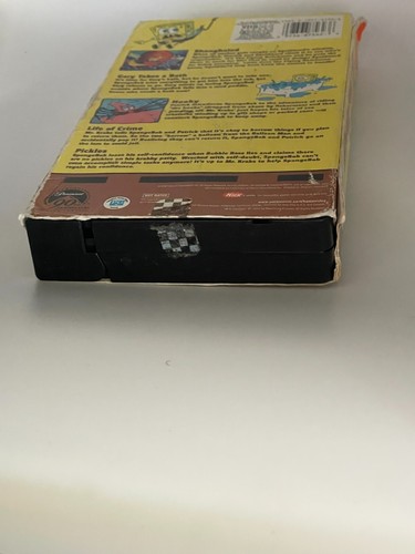 SpongeBob SquarePants Sea Stories VHS Nickelodeon 5 Water Logged Tales - Imagen 4 de 5