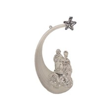 Christmas Tree Ornament Nativity Holy Family Mary Joseph Baby Jesus Acrylic