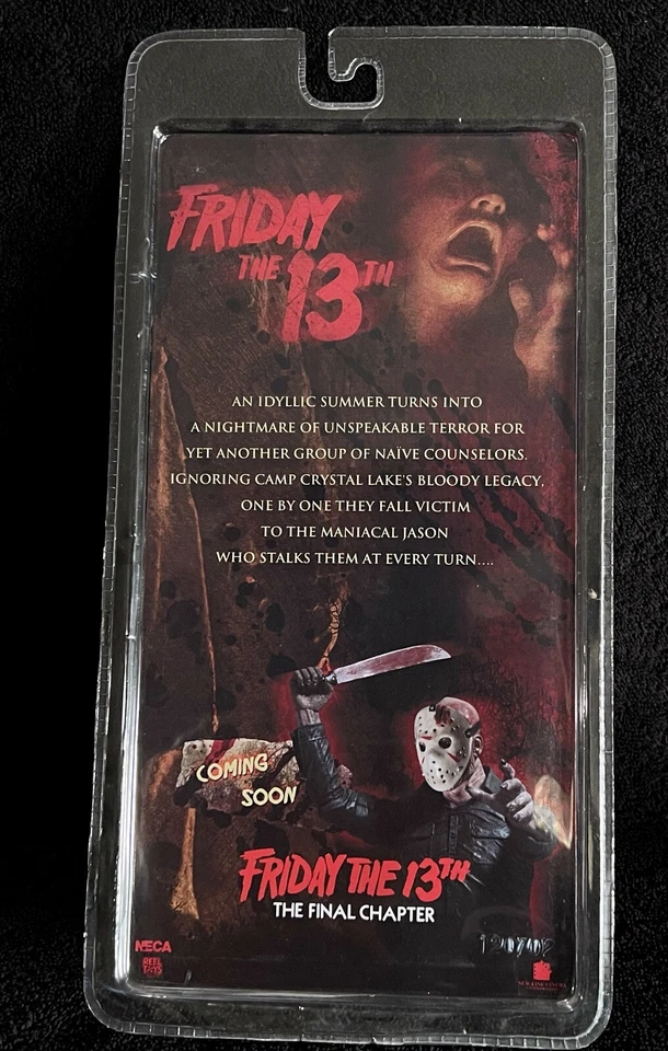 JASON VOORHEES • BATTLE DAMAGED • MIP • NECA FRIDAY THE 13TH PART 3 - Image 3 of 3