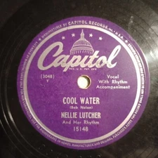 Nellie Lutcher And Her Rhythm – Cool Water/Lake Charles Boogie 1948 Capitol 78