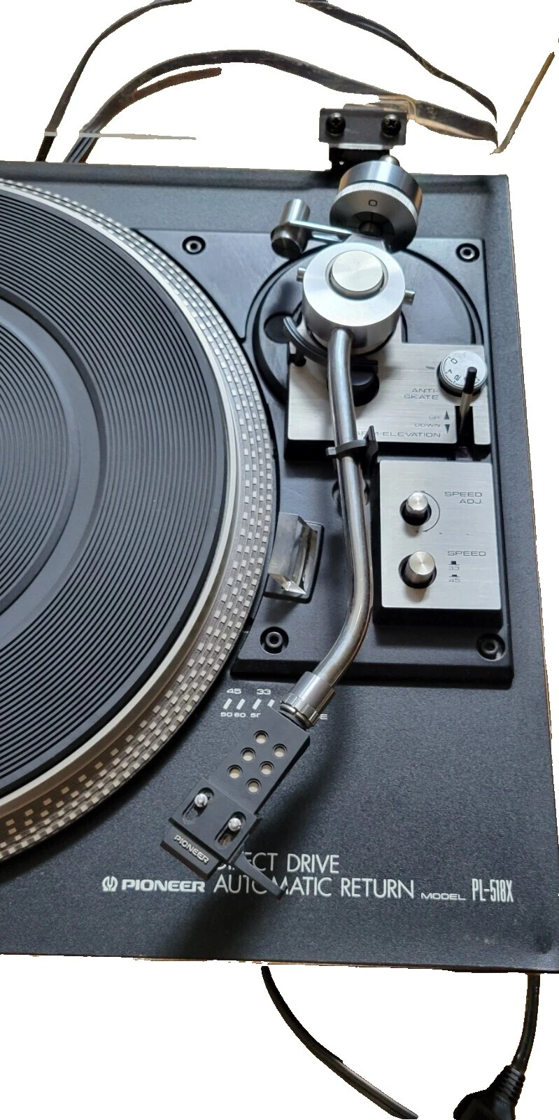 Pioneer Stereo L/R RCA Home Audio Record Players & Turntables Direct Drive