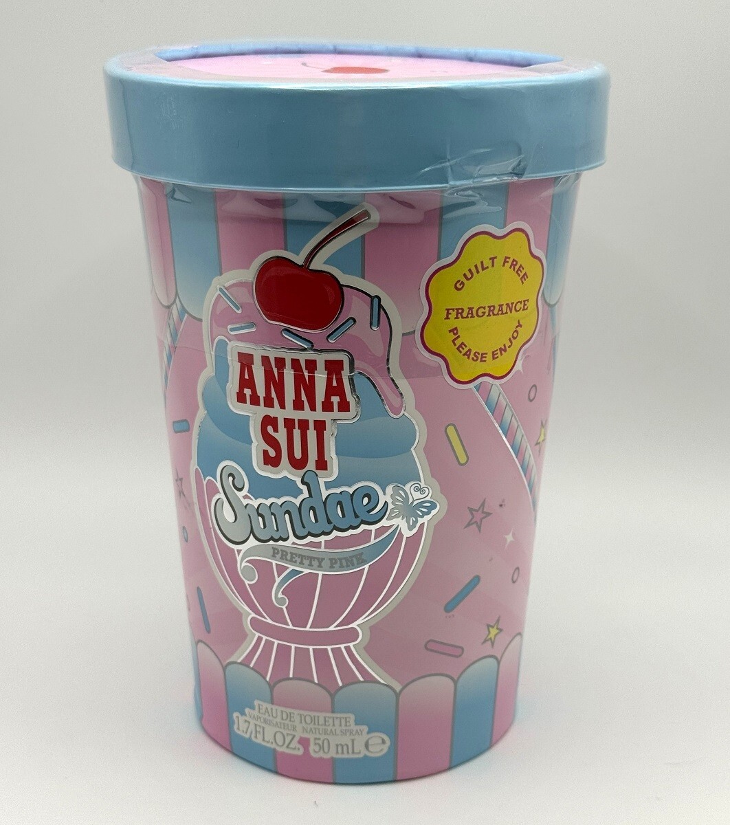 Anna Sui Sundae Pretty Pink Eau de Toilette Spray 1.7 fl oz / 50