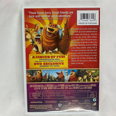 Open Season 3-Film DVD Lot: I (2007 WS Special Ed); II (2009