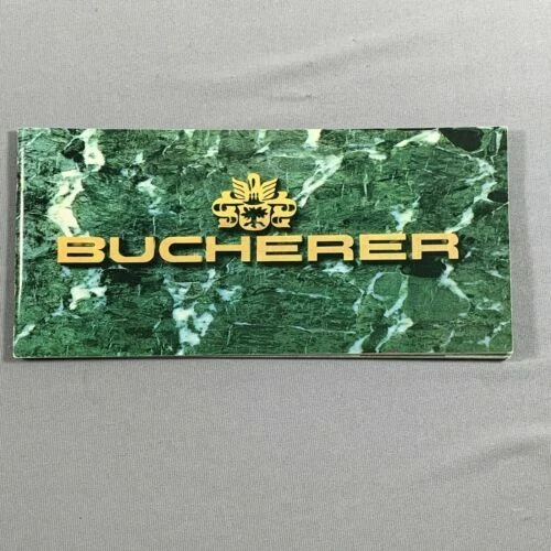 Reloj Bucherer manuales, guías y catálogos