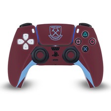 WEST HAM UNITED FC 2020/21 HOME KIT VINYL SKIN FOR PS5 SONY DUALSENSE CONTROLLER