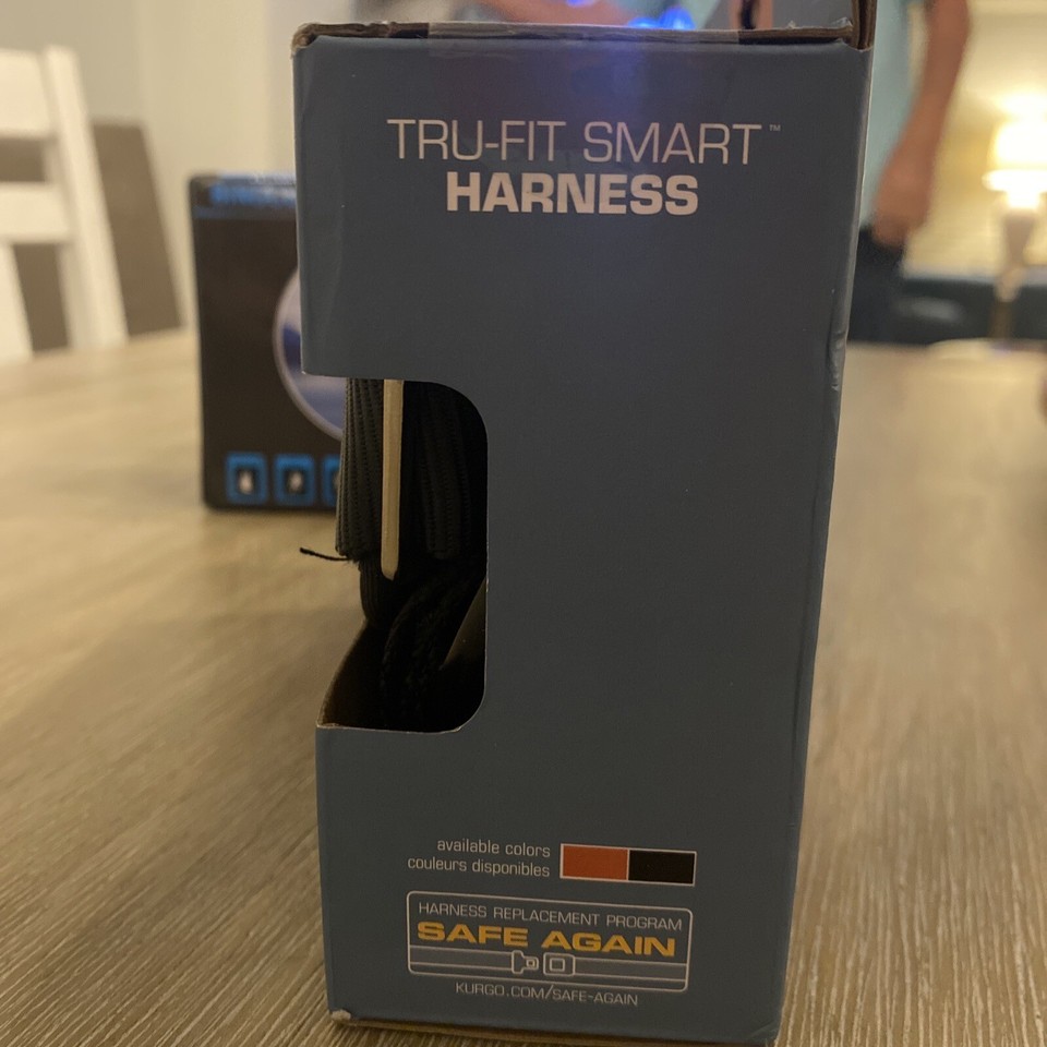 Kurgo TruFit Smart Harness Enhanced Strength, Large, NIB 75lb Dog Car