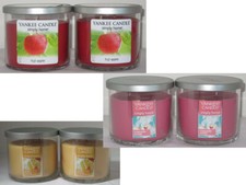 Yankee Candle Simply Home Medium Jar Burns 30-40 hrs 2 wick Set Lot of 2 u pick