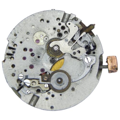 Rare Universal Geneve Cal. 481 Chronograph Movement with Moonphase for Parts - Picture 9 of 13
