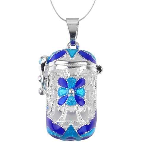 Hollow Pendant Perfume Bottle Aromatherapy Fragrance Case for - Picture 5 of 12