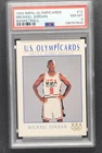 1992 Impel Olympic Cards Basketball  Michael Jordan PSA 8