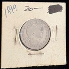 90% Silver BARBER QUARTER DOLLAR 1899