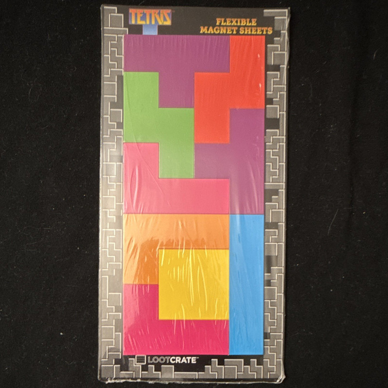 Loot Crate Tetris Flexible Magnet Sheets - Magnet Set - MPN 55636
