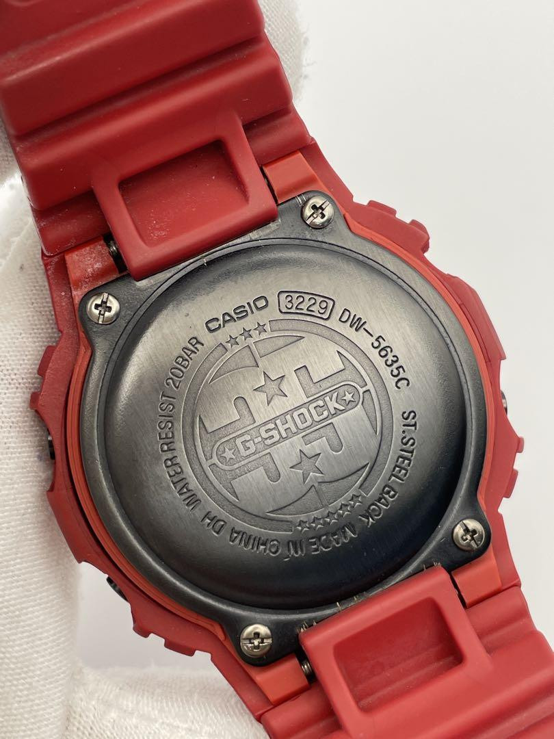 Casio G-SHOCK 35th Anniversary DW-5635C-4 Redout Men's Casio G-SHOCK 35th Anniversary DW-5635C-4 Redout Men's