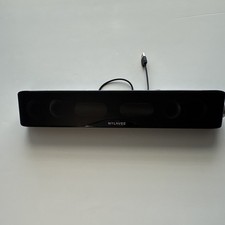 Nylavee SK100 2.0 Computer Soundbar Black Wired USB Powered 3.5mm Input