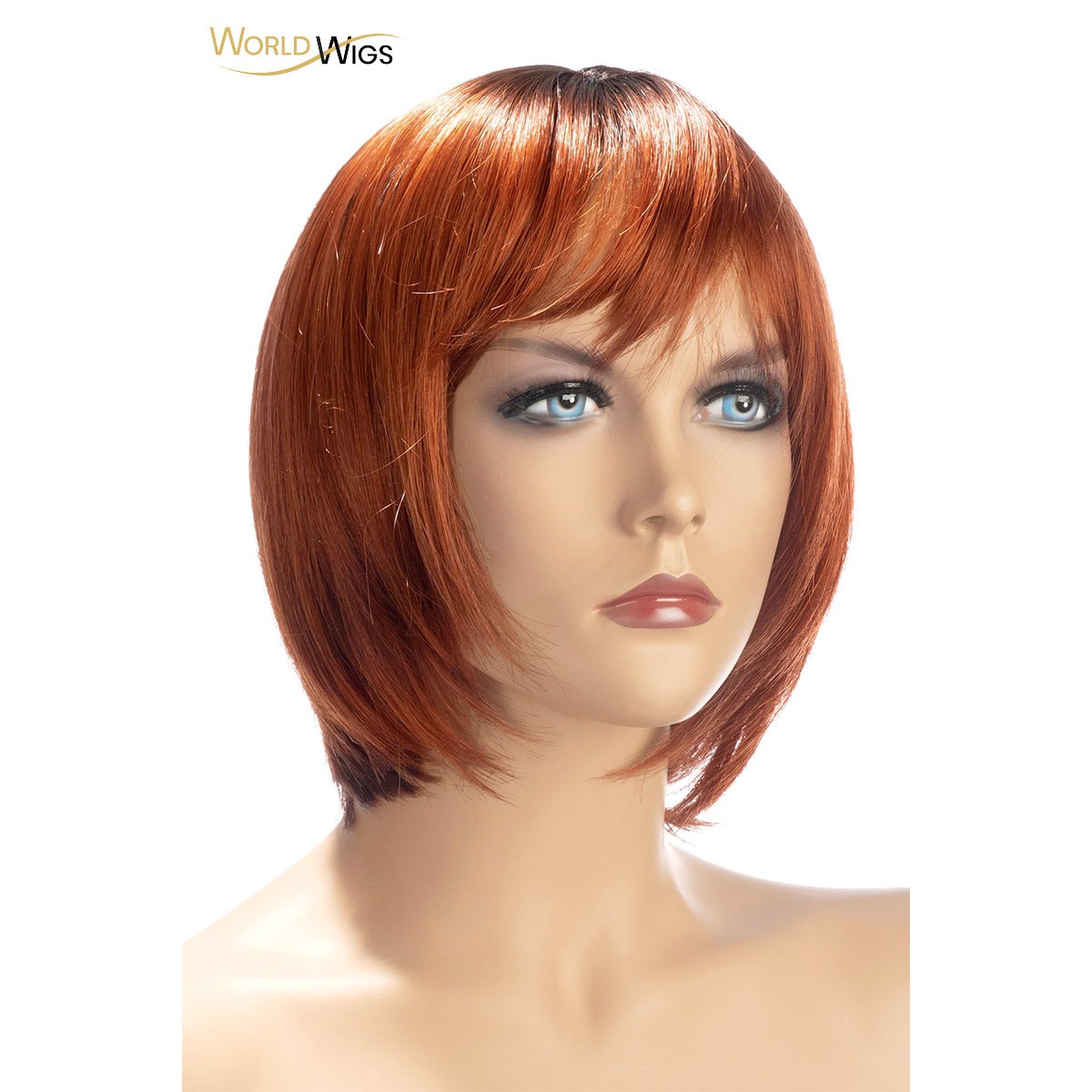 Perruque rousse Alix de qualité supérieure par World Wigs pour un style naturel unique