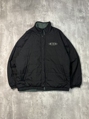 Vintage 90s Nike Embroidered Spellout Reversible Insulated Jacket Size XL