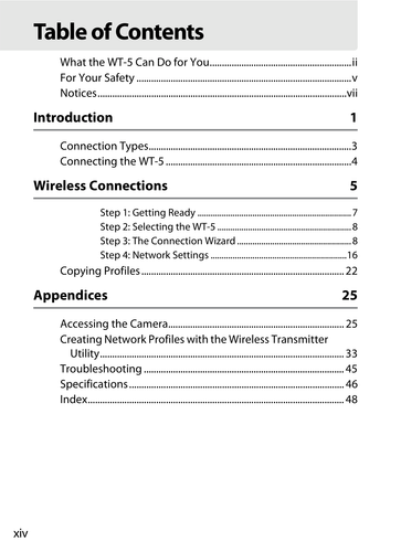 Nikon WT-5 — Manuel de l'utilisateur Guide du propriétaire référence — 62 pages — Fabriqué aux États-Unis - Photo 2/2