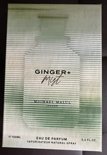 Michael Malul Ginger + Mist 3.4 FL OZ / 100 ML Eau de Parfum New in Box.