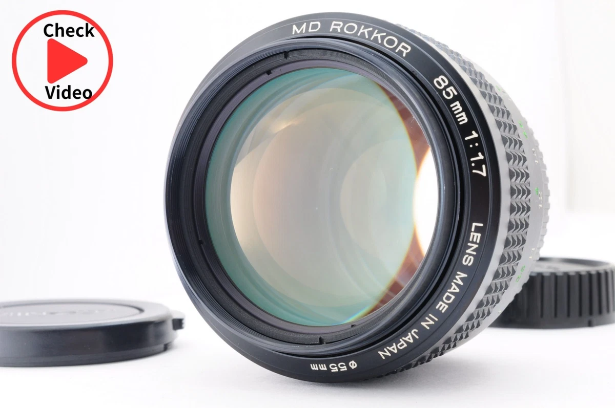 Minolta MD 85mm Camera Lenses for sale | eBay