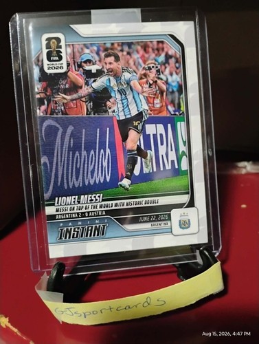 2026 Panini Instant FIFA World Cup #89 Lionel Messi Argentina PR:14392