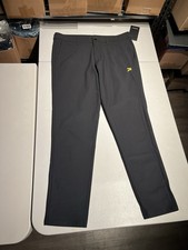 Lululemon Pants Men's 38 Black Slim Fit ABC Commission Casual Work Poly 38x32