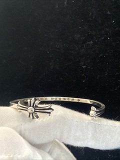 Chrome Hearts CH Cross Bangle Adjustable 99c Auction No Reserve