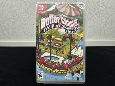 RollerCoaster Tycoon 3 Complete Edition Nintendo Switch | Limited Run | Sealed
