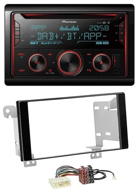 Pioneer 2DIN DAB MP3 Bluetooth USB CD Autoradio für Subaru Forester Impreza XV a - Bild 1 von 4