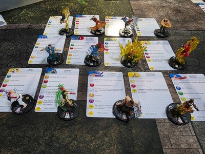 Street Fighter Hero Clix Lot x13