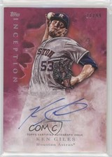 2017 Topps Inception Emerging Star Magenta 21/99 Ken Giles #BSA-KG Auto 0q3