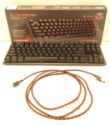 HyperX Alloy FPS Pro Mechanical Gaming keyboard Cherry MX Red with original box