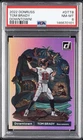 2022 PANINI DONRUSS DOWNTOWN #DTTB TOM BRADY PSA 8