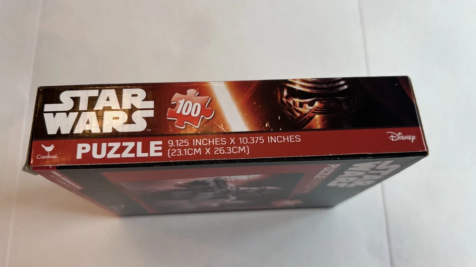 Lot of 2 Star Wars 2015 'The Force Awakens' 100 Piece Puzzles NIB - Image 2 of 2