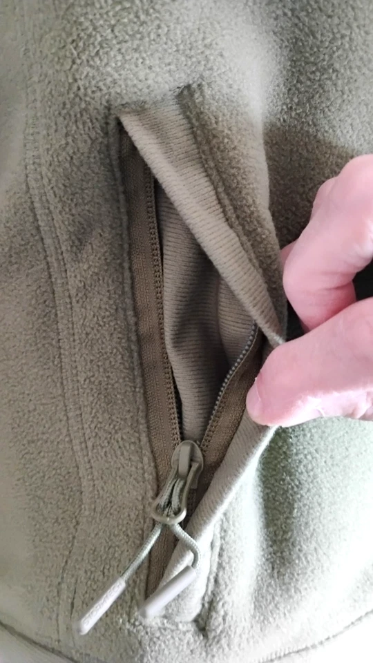 Coletes para veterinários Stormtech Blackrock masculino pequeno verde oliva exército microfleece macio - Imagem 2 de 4