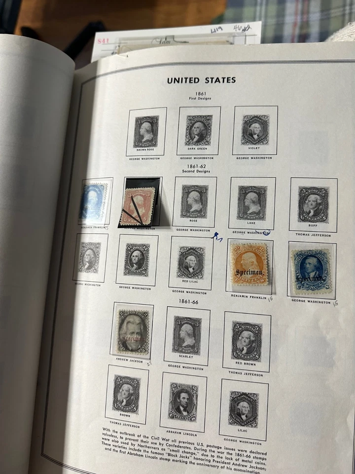 Huge Stamp Collection - 1861-2000's - Singles, Sheets - Over $6,400 Face Value - Image 3 of 4