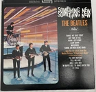 NEAR MINT BEATLES 2ND LP - SOMETHING NEW - 80'S REISSUE - NM / VG+