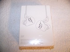 KZ ZST Dynamic Hybrid Dual Driver in-Ear Headphones Purple With Mic