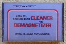 Realistic Cassette Head Cleaner and Demagnetizer - Radio Shack Cassette
