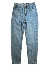 BDG Medium Wash Mom High Rise Straight Urban Outfitters Size 27x32 Jeans