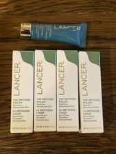 x4 Lancer - The Method: Polish, Daily Exfoliating Face Scrub, 0.25 oz/7.5 g