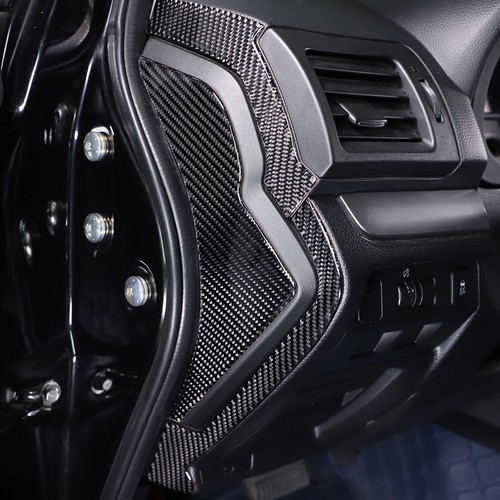 Pegatina de ajuste del panel lateral del tablero de fibra de carbono para Subaru Forester 2013-2018 - Imagen 5 de 14