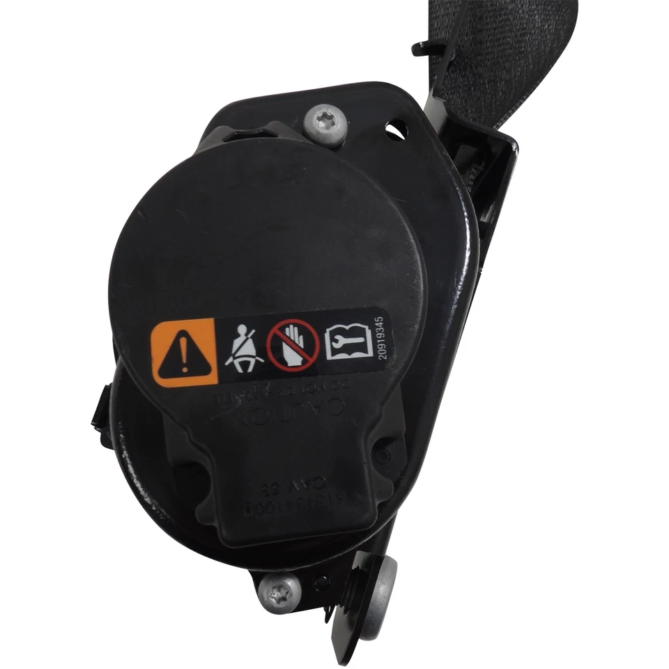 Retractor de cinturón de seguridad delantero derecho negro nuevo 2015-16 Colorado Canyon doble cabina 19332646 Foto 4 de 4