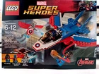 Lego 76076 Captain America Jet Pursuit Marvel Super Heroes Avengers RARE NISB