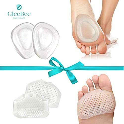 GleeBee Pack Metatarsal Pads Ball of Foot Cushions Neuroma Pad Shoe  Inserts
