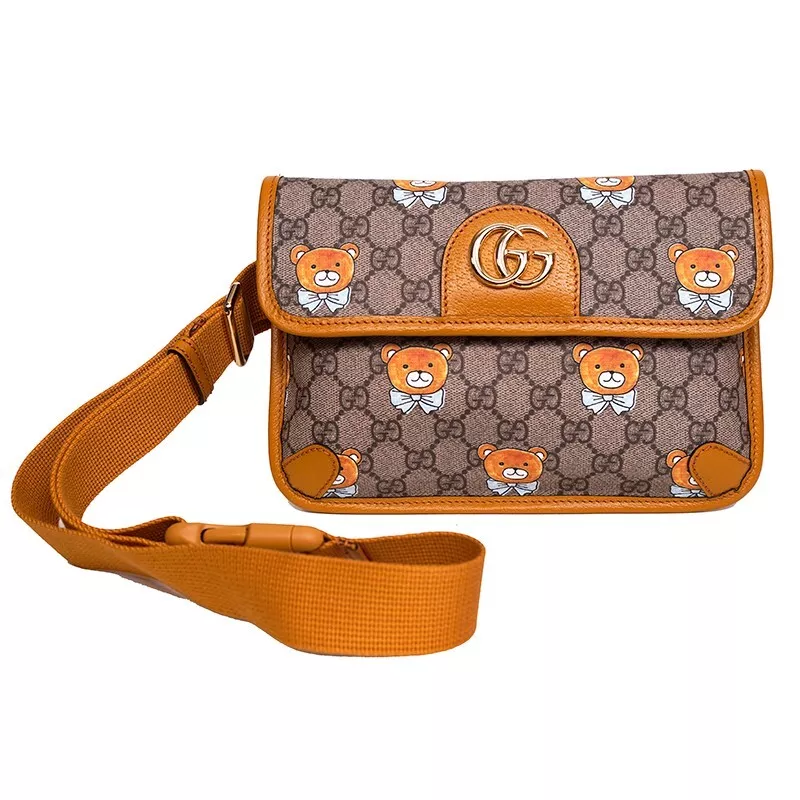 NEUF GUCCI KAI COLLECTION ours MARMONT toile suprême logo GG SAC CEINTURE BIDIRECTIONNEL NEUF DANS SA BOÎTE