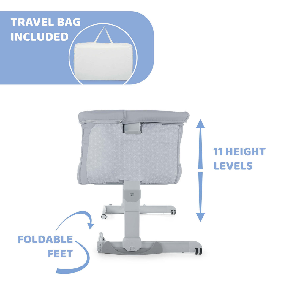 Chicco Next2Me Crib Dream (Luna) Includes Crib Mattress eBay