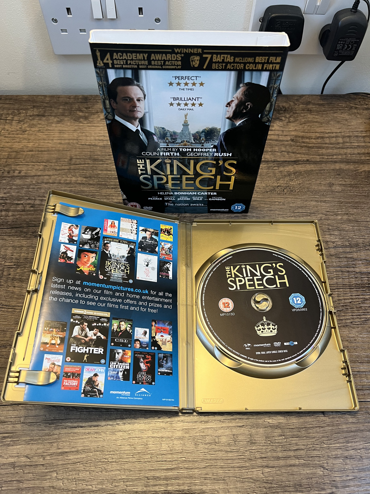 The King's Speech / The Madness of King George DVD Drama (2011) Colin Firth