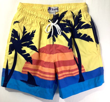 Trunks Surf Swim Mens/Boys Size S/P Lined Pockets